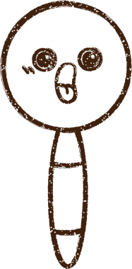 Bir insan tarafından çizilen Büyüteç Kömür Çizimi