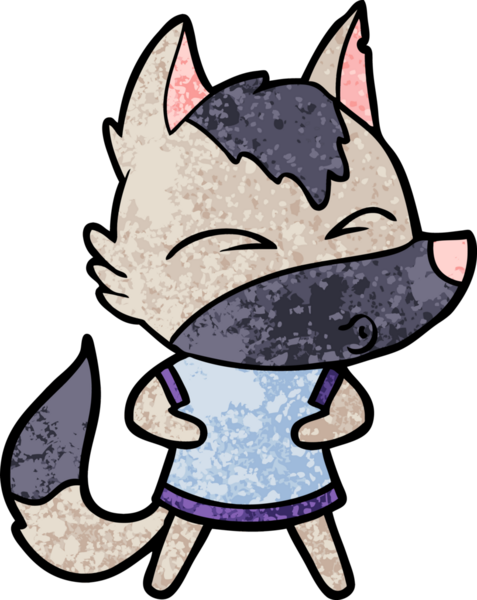 Bir insan tarafından çizilmiş bir kurt düdüğü.