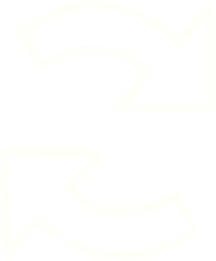 Bir insan tarafından çizilen Oklar Geri Dönüşüm Tebeşiri