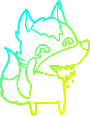 Bir insan tarafından çizilmiş karikatür çizimi.