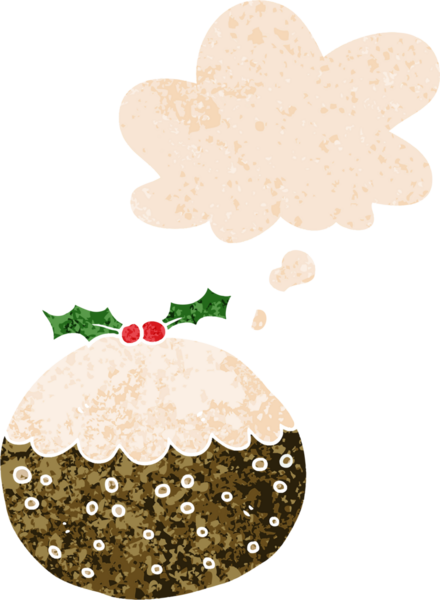 Düşünce baloncuklu çizgi film pudingi grunge dertli retro desenli bir insan tarafından çizilmiş