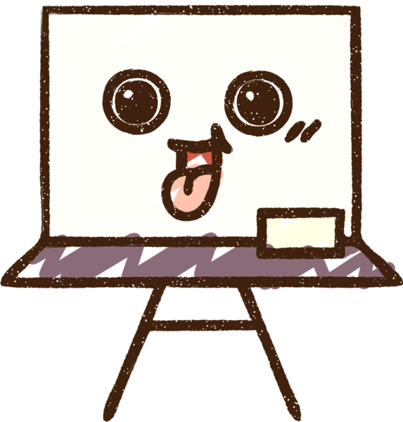 Bir insan tarafından çizilen Okul Beyaztahtası Tebeşiri