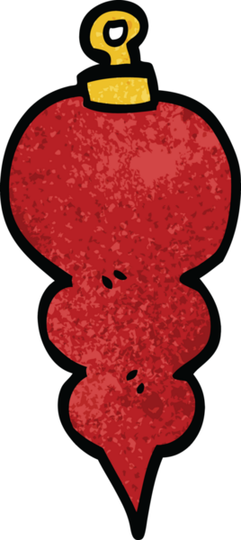 bir insan tarafından çizilmiş bir karalama xmas dekorasyonu