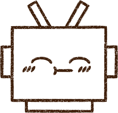 Robot Kömür Bir insan tarafından çizilmiş