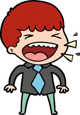 Bir insan tarafından çizilmiş gülen adam.