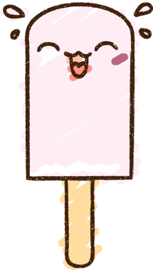 Bir insan tarafından çizilen buzlu şeker tebeşiri.