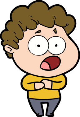 Bir insan tarafından çizilmiş bir karikatür.