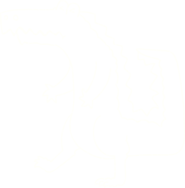 Bir insan tarafından çizilen Timsah Tebeşiri