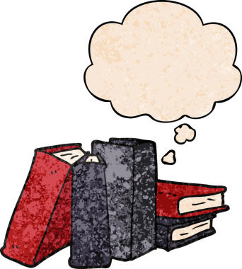 Bir insan tarafından çizilmiş grunge desenli düşünce baloncuklu çizgi roman.