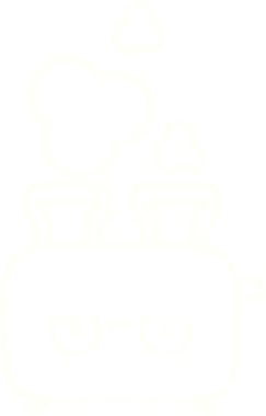 Bir insan tarafından çizilen tost makinesi tebeşiri