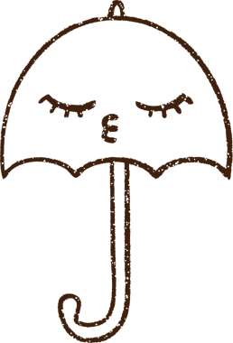 Bir insan tarafından çizilen Şemsiye Kömürü