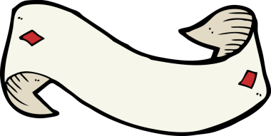 Bir insan tarafından çizilmiş çizgi film dövmeli tomar afişi