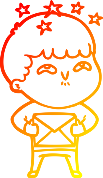 İnsan tarafından çizilmiş bir çizgi film karakteri.