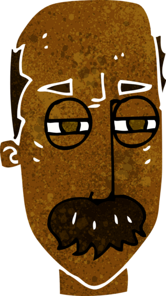 Çizgi film bir insan tarafından çizilmiş yaşlı bir adamı rahatsız ediyor.