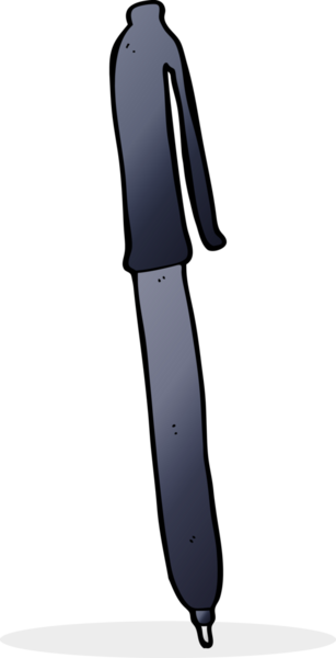 Bir insan tarafından çizilmiş karikatür kalem.