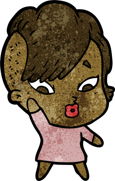 Bir insan tarafından çizilmiş bir karikatür.