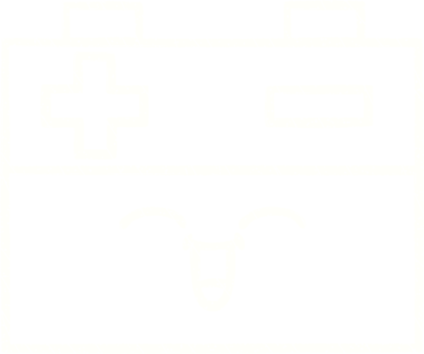 Bir insan tarafından çizilmiş pil tebeşiri.