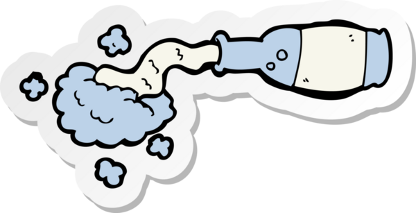 Bir insan tarafından çizilmiş bir karikatür etiketi.