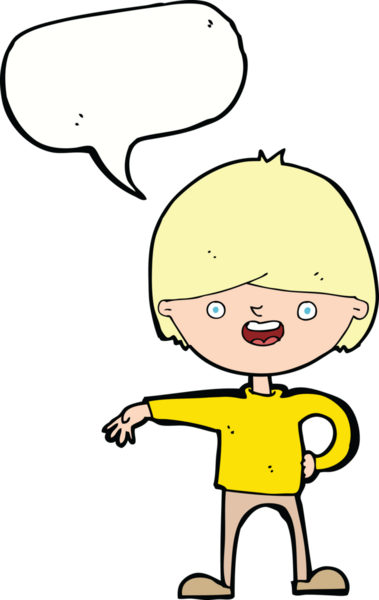 Bir insan tarafından çizilmiş konuşma balonlu mutlu adam çizgi filmi.