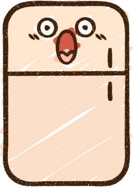 Bir insan tarafından çizilen Buzdolabı Tebeşiri