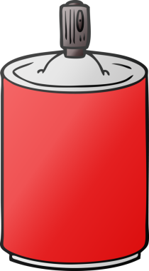 Bir insan tarafından çizilmiş karikatür spreyi.