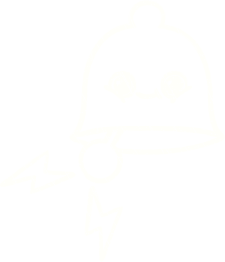 Çalan Zil Tebeşiri Bir insan tarafından çizilmiş