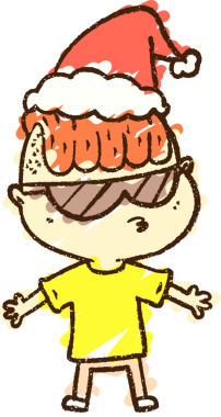 Bir insan tarafından çizilen neşeli çocuk tebeşiri.