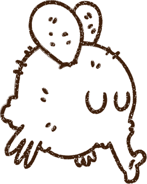 Bir insan tarafından çizilen İğrenç Sinek Kömürü