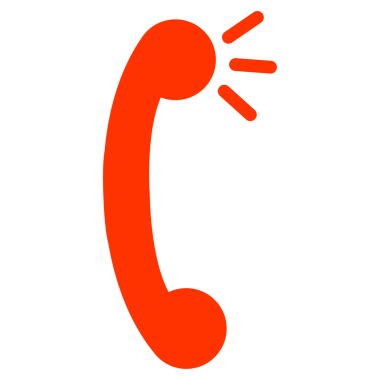 Bir insan tarafından çizilmiş bir telefon alıcısı