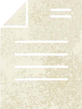 Bir insan tarafından çizilmiş bir kağıdın retro illüstrasyon tarzı karikatürü