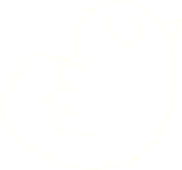 Bir insan tarafından çizilen kuş tebeşiri