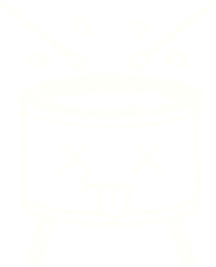 Bir insan tarafından çizilen Davul Vuruşu Tebeşiri