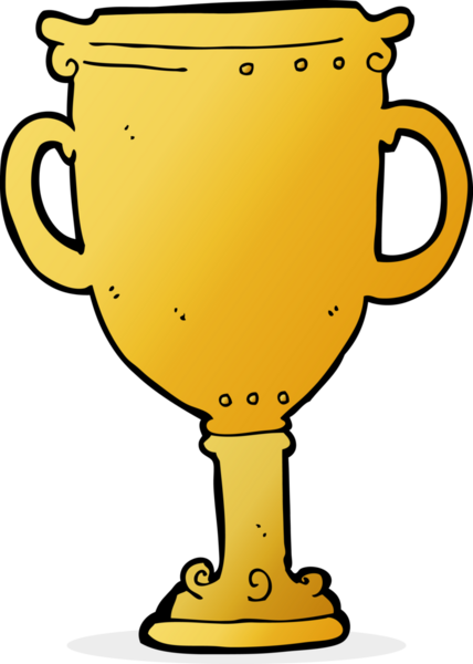 Bir insan tarafından çizilmiş karikatür kupası