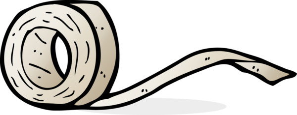 Bir insan tarafından çizilmiş çizgi film kaseti.