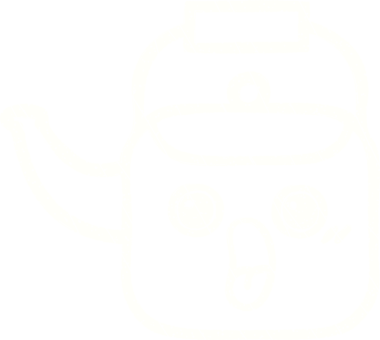 Bir insan tarafından çizilen Kettle Tebeşiri