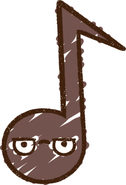 Müzikal Not Tebeşiri Bir insan tarafından çizilmiş