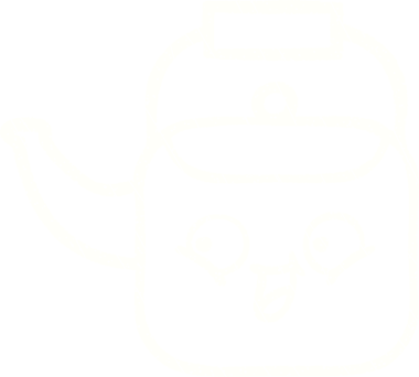 Bir insan tarafından çizilen Kettle Tebeşiri