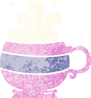 Bir insan tarafından çizilmiş garip bir karikatür çizimi.