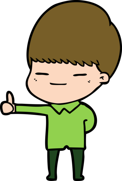 Bir insan tarafından çizilmiş kendini beğenmiş bir çocuk.