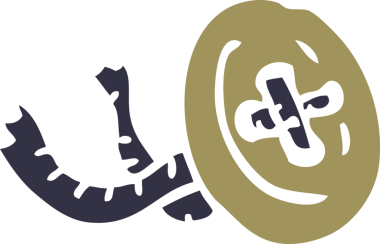 bir insan tarafından çizilmiş karalama düğmesi