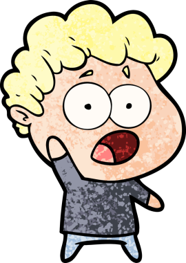 Bir insan tarafından çizilmiş bir karikatür.