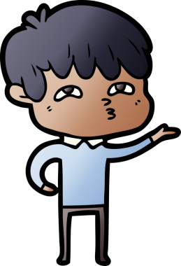 Bir insan tarafından çizilmiş garip bir adam.