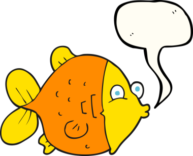 Bir insan tarafından çizilmiş serbest konuşma balonu karikatürü.