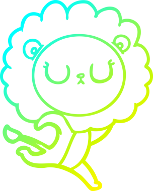 Bir insan tarafından çizilmiş, çizgi film karakteri.