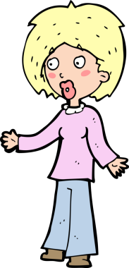 Bir insan tarafından çizilmiş bir karikatür.