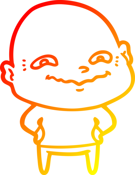 Bir insan tarafından çizilmiş ürkütücü bir çizgi film çizimi.