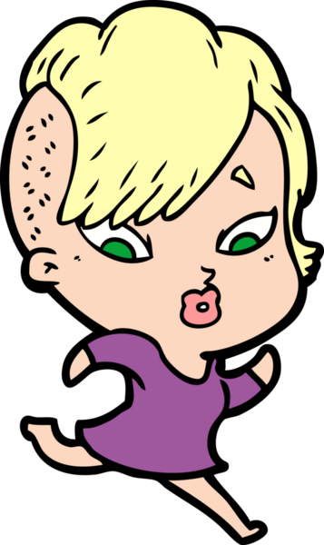 Bir insan tarafından çizilmiş bir karikatür.