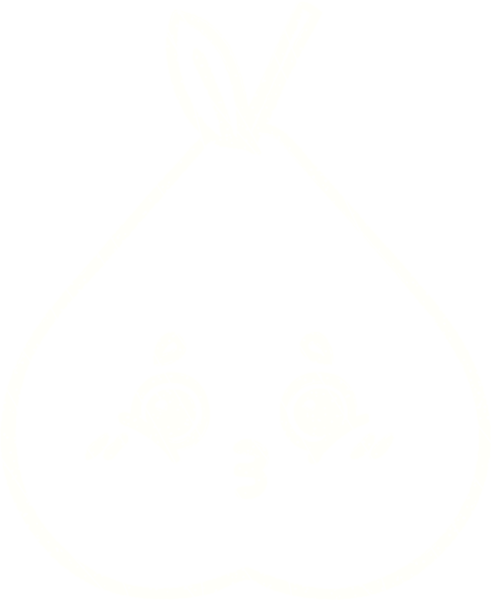 Bir insan tarafından çizilen Armut Tebeşiri