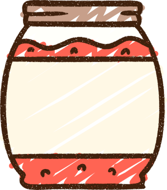 Bir insan tarafından çizilen Jam Jar Chalk çizimi