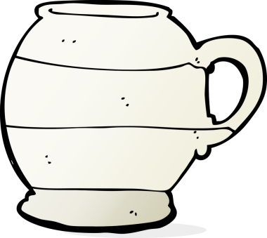 bir insan tarafından çizilmiş eski tarz bir karikatür.